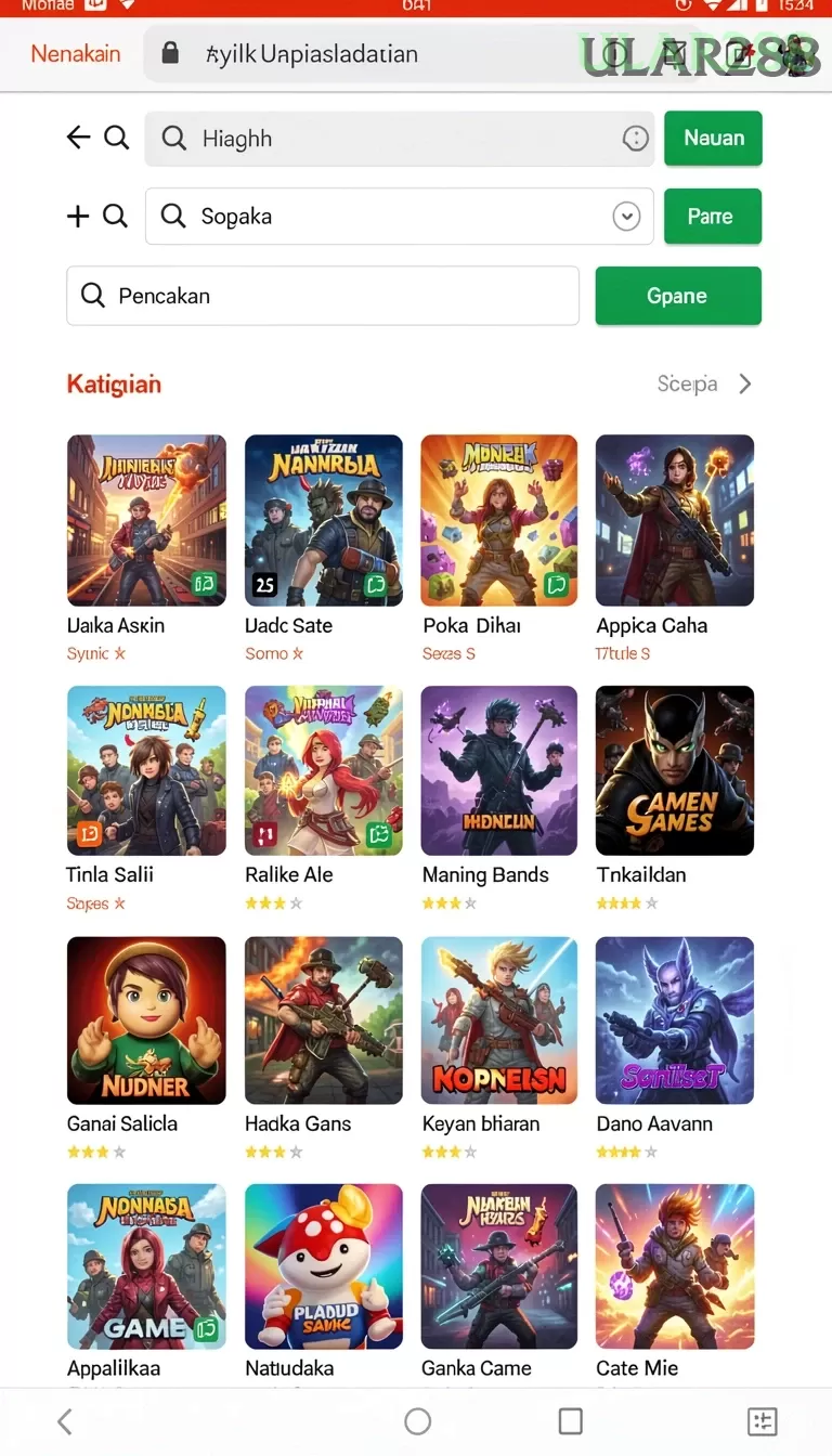 Cuplikan layar KING403 — halaman utama